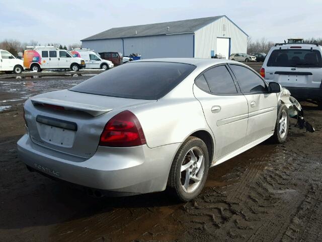 2G2WR554771176409 - 2007 PONTIAC GRAND PRIX SILVER photo 4