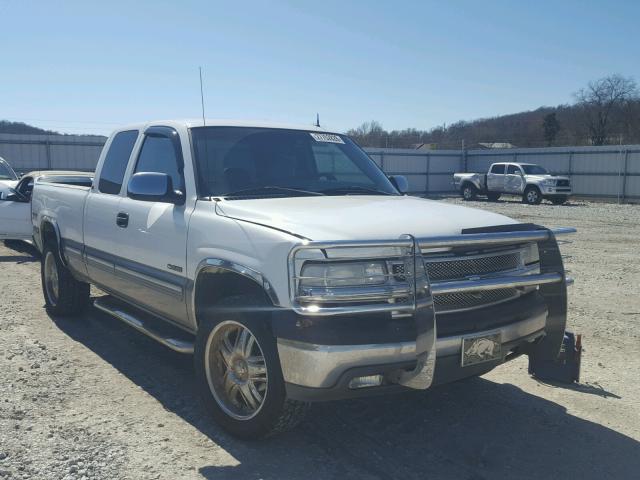 1GCEK19T32E190739 - 2002 CHEVROLET SILVERADO WHITE photo 1