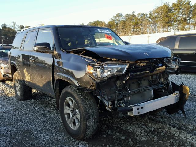 JTEBU5JR0G5345920 - 2016 TOYOTA 4RUNNER SR BLACK photo 1