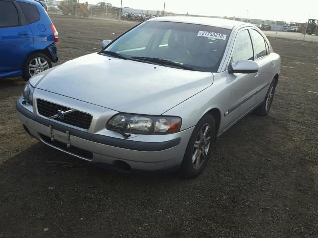YV1RS58D612007508 - 2001 VOLVO S60 2.4T SILVER photo 2