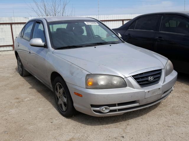 KMHDN46D65U999739 - 2005 HYUNDAI ELANTRA GL GRAY photo 1