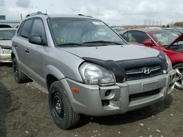 KM8JM12B26U307261 - 2006 HYUNDAI TUCSON GL SILVER photo 1