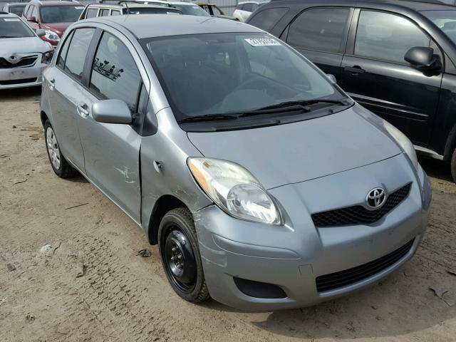 JTDKT4K35A5282543 - 2010 TOYOTA YARIS GRAY photo 1