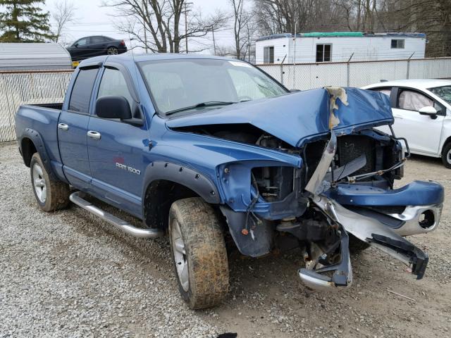 1D7HU18N46S681375 - 2006 DODGE RAM 1500 S BLUE photo 1