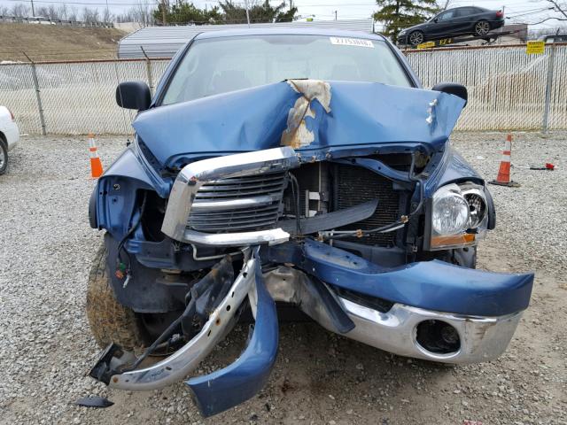 1D7HU18N46S681375 - 2006 DODGE RAM 1500 S BLUE photo 9