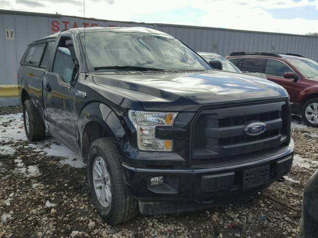 1FTMF1E83HKC10614 - 2017 FORD F150 BLACK photo 1