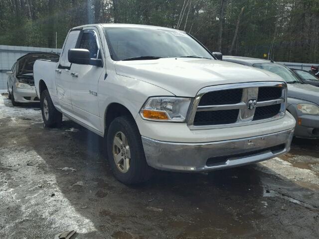 1D3HV18P39S802580 - 2009 DODGE RAM 1500 WHITE photo 1