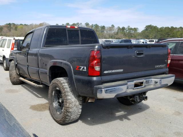 2GCEK19T541105758 - 2004 CHEVROLET SILVERADO CHARCOAL photo 3