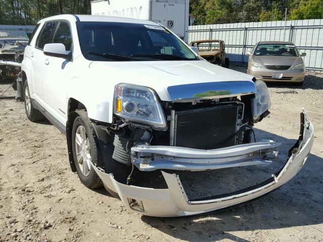 2CTALMEC3B6281974 - 2011 GMC TERRAIN SL WHITE photo 1