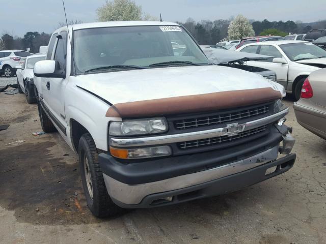 2GCEC19T811272902 - 2001 CHEVROLET SILVERADO WHITE photo 1