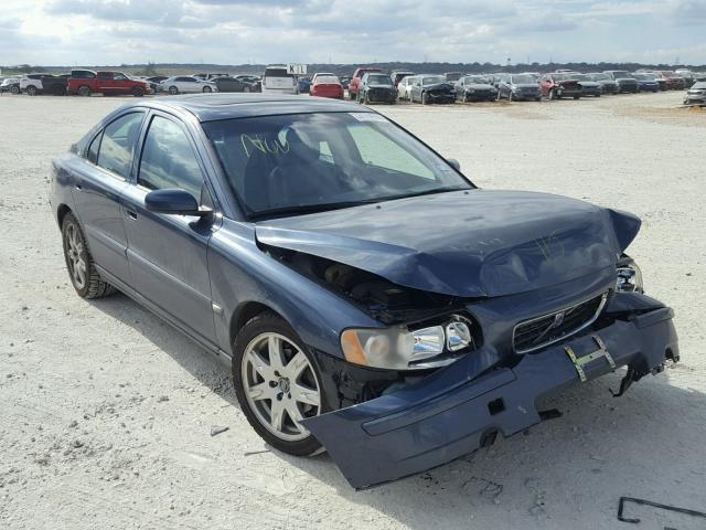 YV1RS592752465402 - 2005 VOLVO S60 2.5T BLUE photo 1