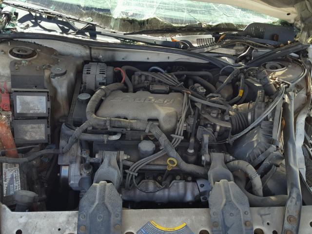 2G1WF52E349104761 - 2004 CHEVROLET IMPALA WHITE photo 7