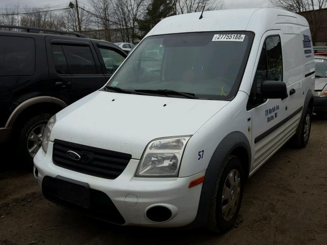 NM0LS7DN1DT162064 - 2013 FORD TRANSIT CO WHITE photo 2