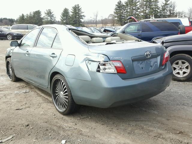 4T1BE46K88U784079 - 2008 TOYOTA CAMRY CE GREEN photo 3