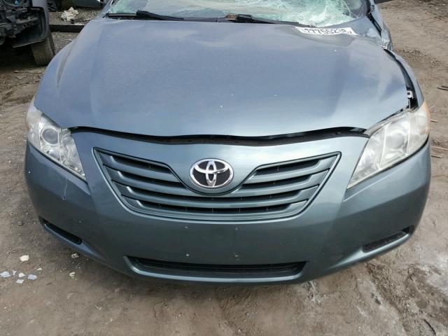 4T1BE46K88U784079 - 2008 TOYOTA CAMRY CE GREEN photo 7