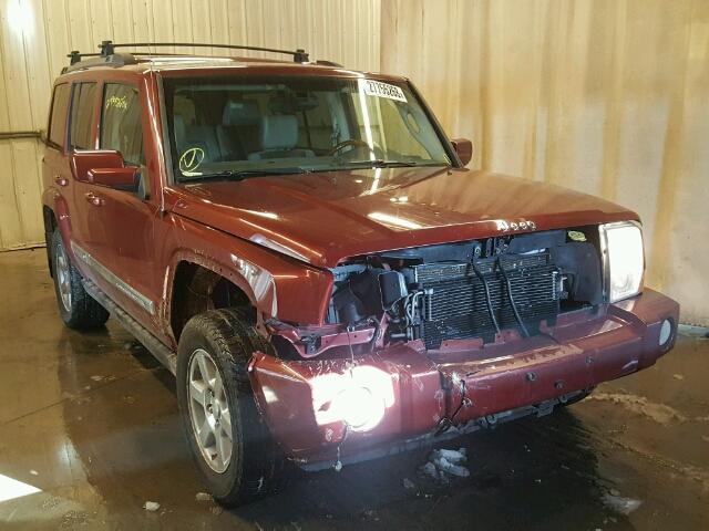 1J8HG68227C632071 - 2007 JEEP COMMANDER მუქწითელი ფოტო 1