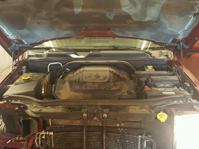 1J8HG68227C632071 - 2007 JEEP COMMANDER მუქწითელი ფოტო 7