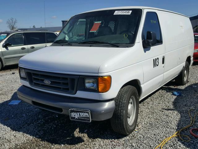 1FTRE14W34HB53668 - 2004 FORD ECONOLINE WHITE photo 2