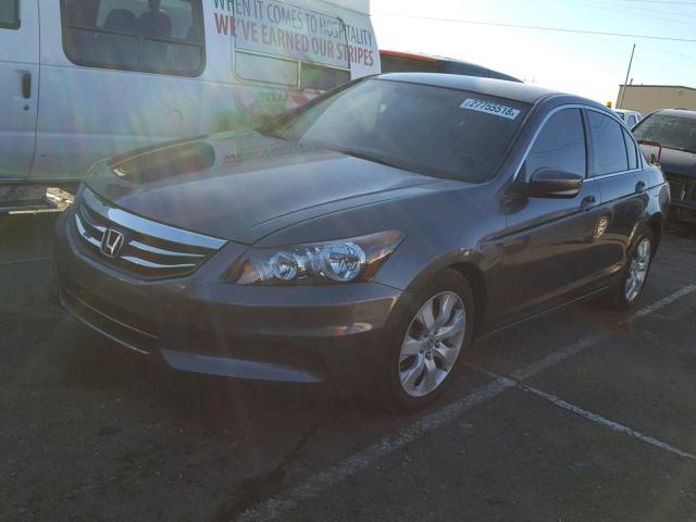 1HGCP2F66CA164353 - 2012 HONDA ACCORD SE GRAY photo 2