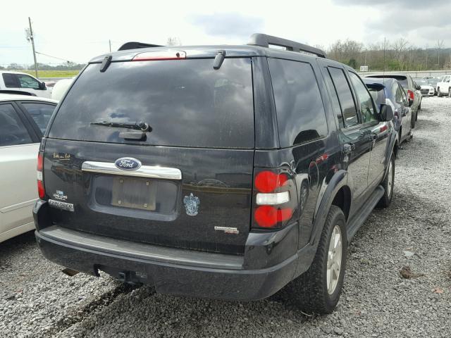 1FMEU63EX7UB00173 - 2007 FORD EXPLORER X BLACK photo 4