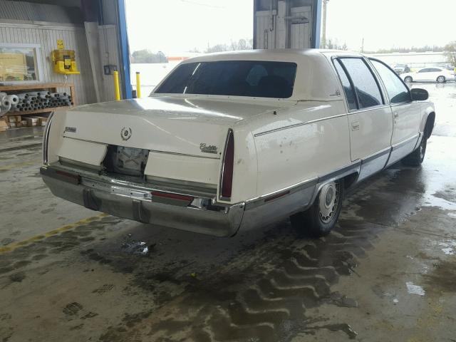 1G6DW52P5TR705693 - 1996 CADILLAC FLEETWOOD WHITE photo 4