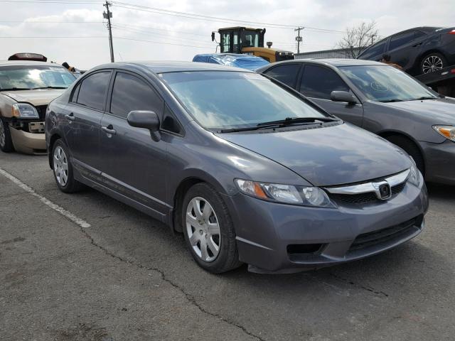 2HGFA16569H369696 - 2009 HONDA CIVIC LX BLUE photo 1