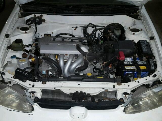 1Y1SK5284XZ441621 - 1999 CHEVROLET GEO PRIZM 白色 照片 7