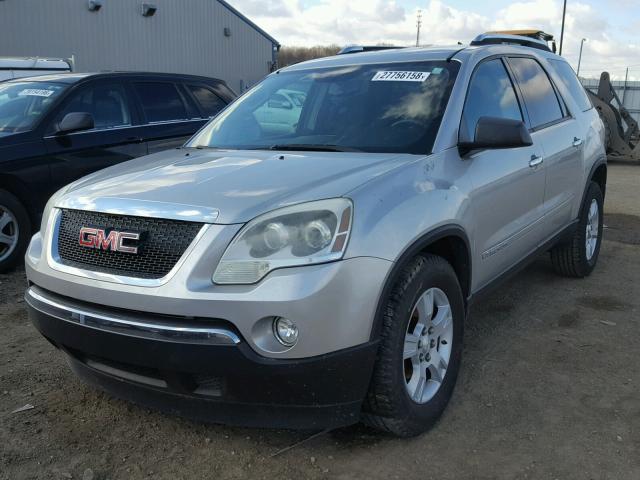 1GKER13718J162398 - 2008 GMC ACADIA SLE SILVER photo 2