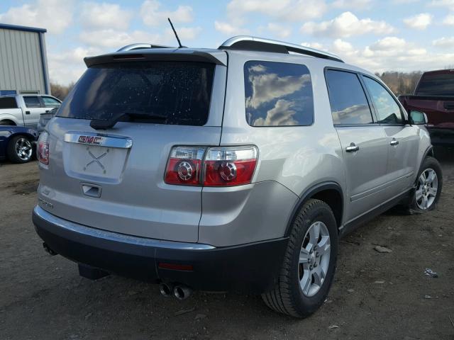 1GKER13718J162398 - 2008 GMC ACADIA SLE SILVER photo 4