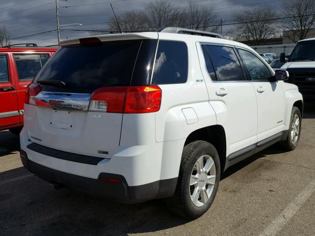 2GKALSEKXC6125301 - 2012 GMC TERRAIN SL WHITE photo 4