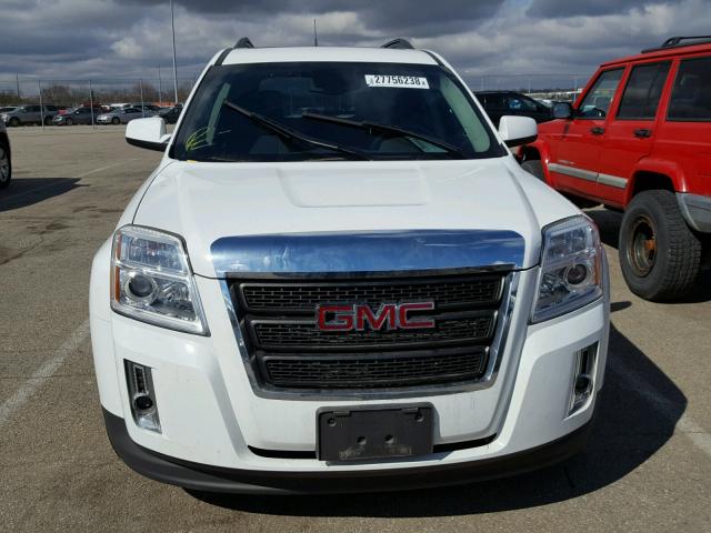 2GKALSEKXC6125301 - 2012 GMC TERRAIN SL WHITE photo 9