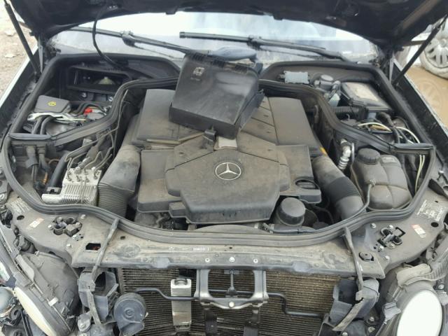 WDBUF70JX4A470987 - 2004 MERCEDES-BENZ E 500 BLACK photo 7