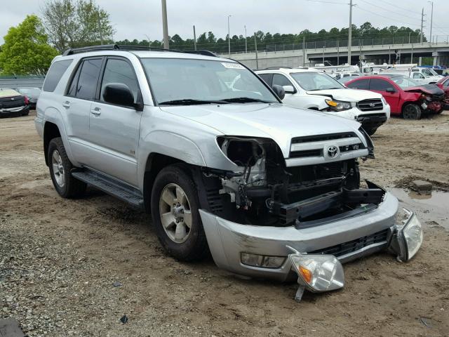 JTEZT14RX40014082 - 2004 TOYOTA 4RUNNER SR SILVER photo 1