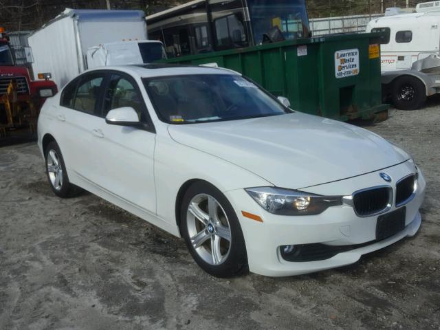 WBA3C3G59ENR25665 - 2014 BMW 320 I WHITE photo 1