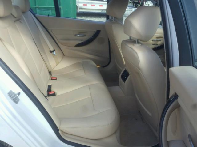 WBA3C3G59ENR25665 - 2014 BMW 320 I WHITE photo 6