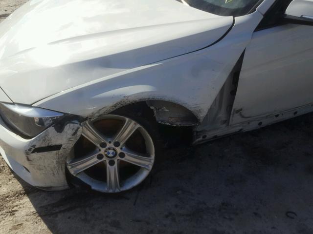 WBA3C3G59ENR25665 - 2014 BMW 320 I WHITE photo 9
