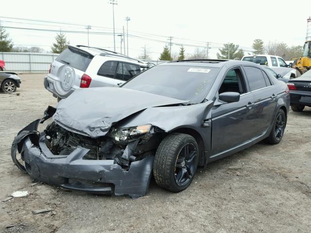 19UUA662X4A042073 - 2004 ACURA TL GRAY photo 2