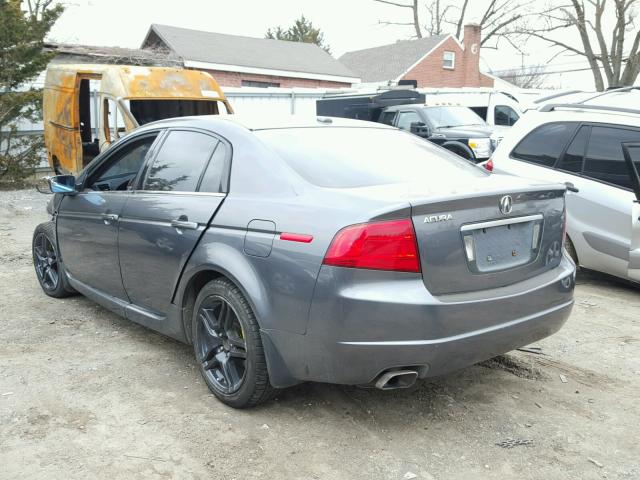 19UUA662X4A042073 - 2004 ACURA TL GRAY photo 3