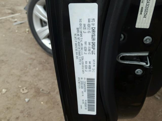 1C3CDWDA3CD537244 - 2012 DODGE CALIBER SX BLACK photo 10