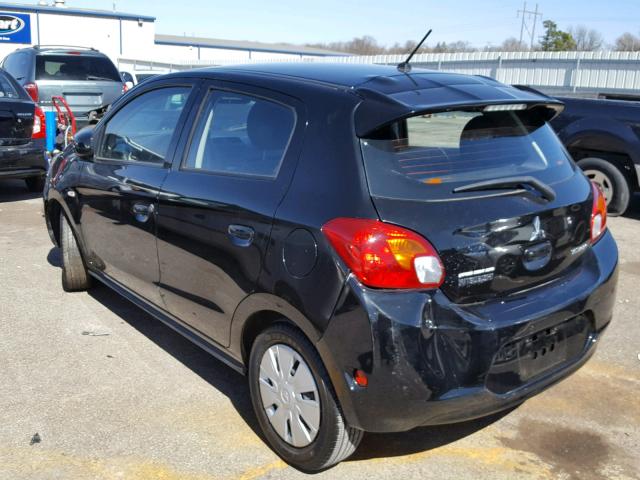 ML32A3HJ3FH047816 - 2015 MITSUBISHI MIRAGE DE BLACK photo 3