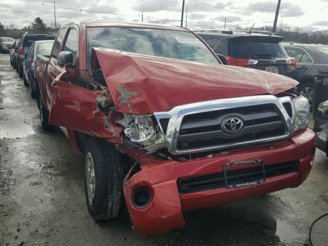 5TETX4CN1AZ701302 - 2010 TOYOTA TACOMA ACC RED photo 1