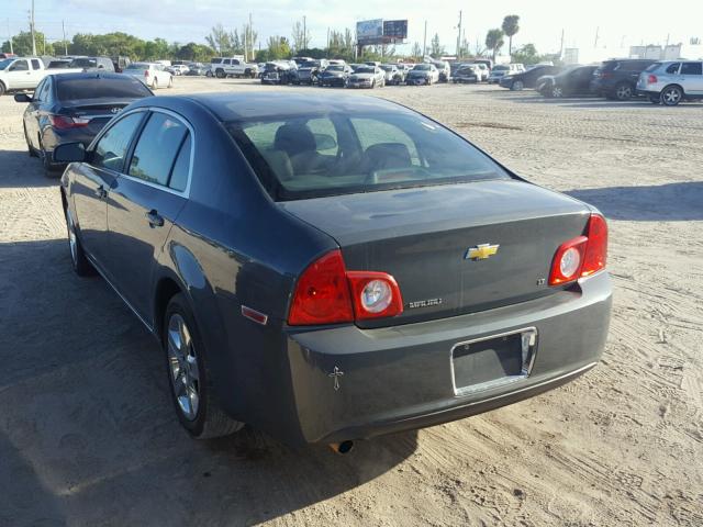 1G1ZH57B79F242971 - 2009 CHEVROLET MALIBU 1LT BLUE photo 3