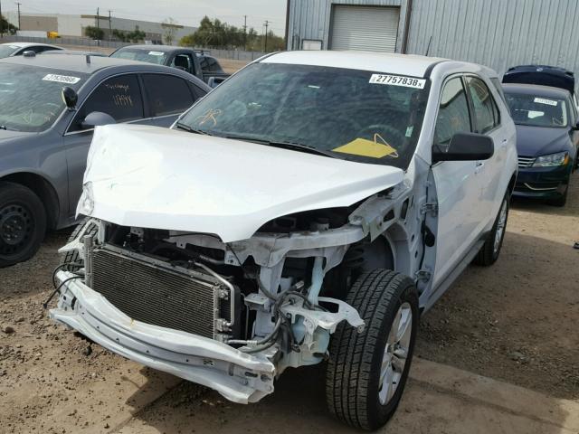 2GNALBEKXD1269397 - 2013 CHEVROLET EQUINOX LS WHITE photo 2