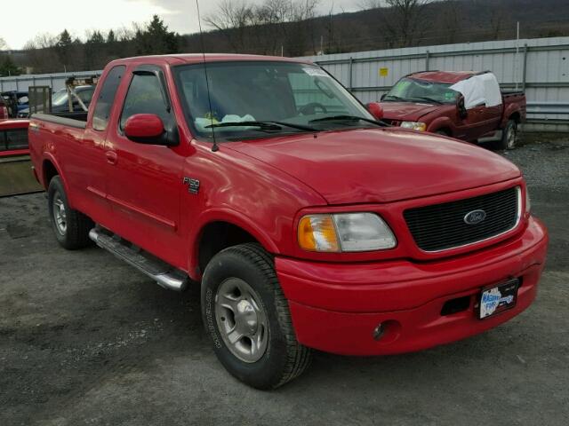 2FTRX18LX3CA87152 - 2003 FORD F150 RED photo 1