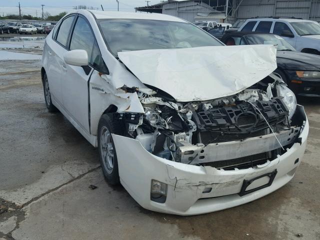 JTDKN3DU9B5313546 - 2011 TOYOTA PRIUS WHITE photo 1