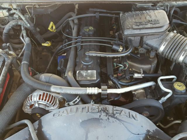 1J4GX48S34C132322 - 2004 JEEP GRAND CHER GRAY photo 7