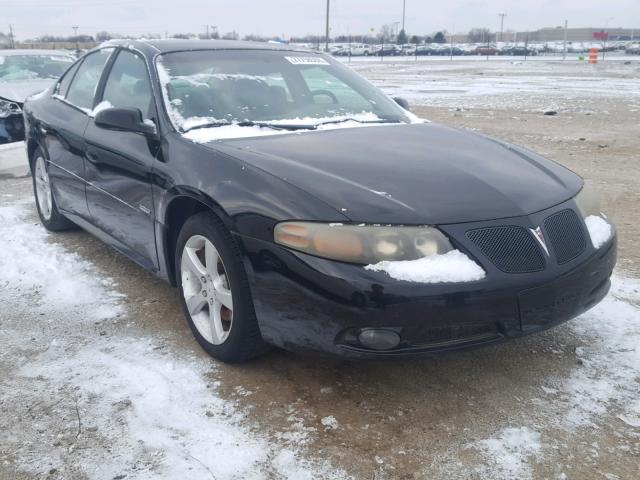 1G2HZ54Y34U255539 - 2004 PONTIAC BONNEVILLE BLACK photo 1