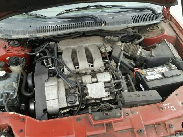 1MEFM53S7WA643794 - 1998 MERCURY SABLE LS P RED photo 7