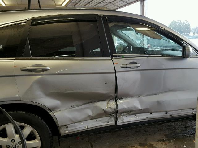 JHLRE38727C011220 - 2007 HONDA CR-V EXL SILVER photo 9