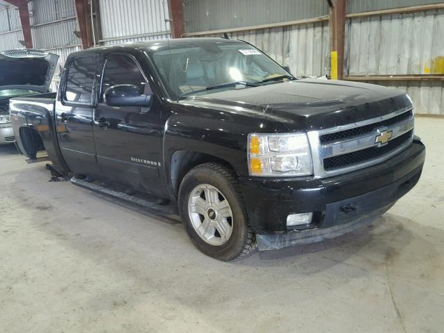 2GCEK13M471515182 - 2007 CHEVROLET SILVERADO BLACK photo 1